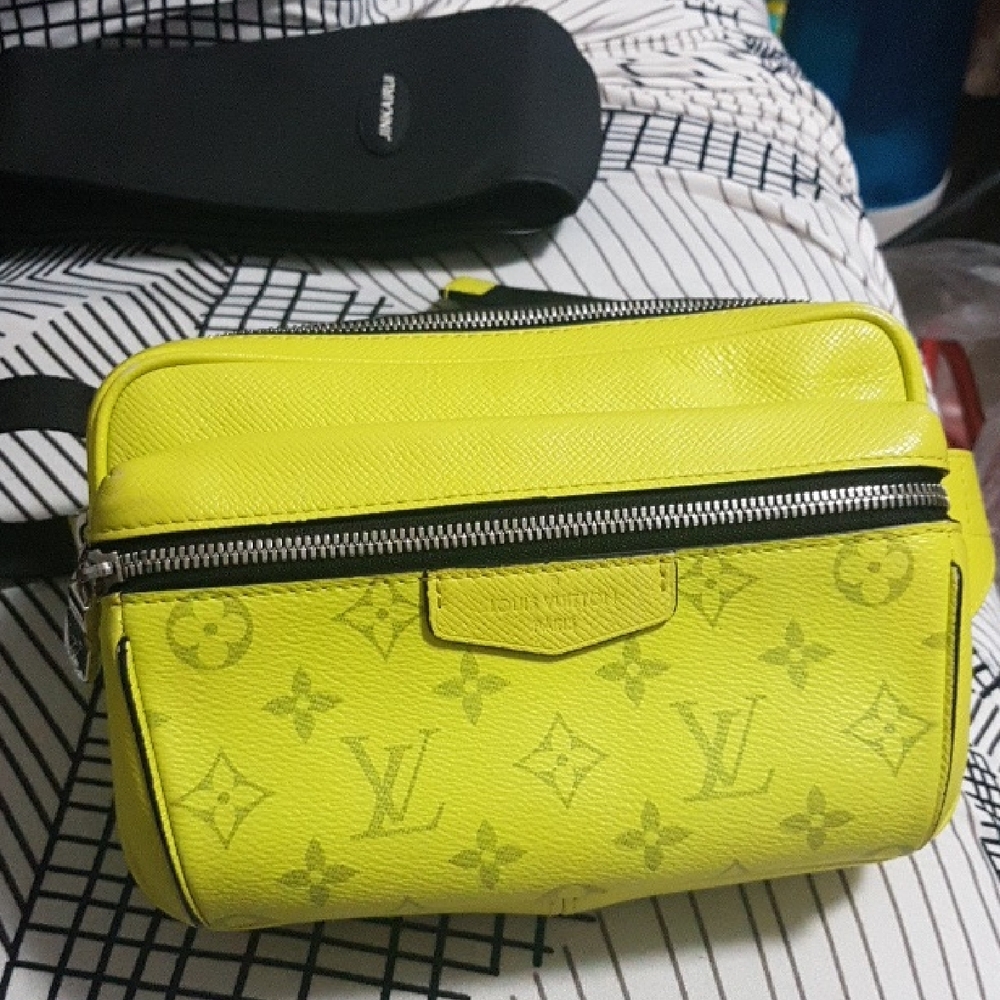 Louis Vuitton Lime Monogram TaigaRama Bum/Waist Bag